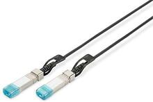 SFP+ kaabel Digitus DN-81221-01, 10G DAC, 1 m, must