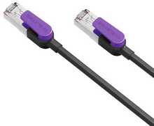 Võrgukaabel Cabletime Cat8 S/STP, 20 m, must