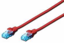 Võrgukaabel Digitus DK-1512-050/R, Cat5e, U/UTP, 5 m, punane