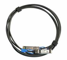 Otseühendusega kaabel MikroTik XS+DA0003, SFP/SFP+/SFP28, 3 m, must