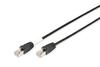 Võrgukaabel Digitus DK-1644-100/BL-OD, Cat6, S/FTP, 10 m, must