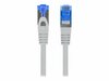 Võrgukaabel Lanberg PCF6A-10CC-1000-S, Cat6A, S/FTP, 10 m, hall