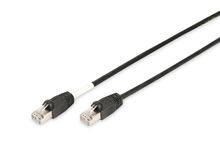 Võrgukaabel Digitus DK-1644-100/BL-OD, Cat6, S/FTP, 10 m, must