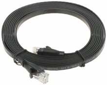 Võrgukaabel Unitek C1811GBK, Cat6, UTP, 3 m, must