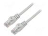 Võrgukaabel Lanberg PCU6-10CU-1000-S, Cat6, UTP LSZH CU, 10 m, hall