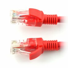 Võrgukaabel Lanberg PCU6-10CC-0200-R, Cat6, UTP, 2 m, punane