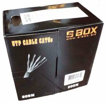 Võrgukaabel Sbox UTP-305, Cat5E, 305 m