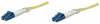 Optiline kaabel Intracom Techly LC/LC 9/125, 1 m, kollane