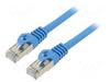 Võrgukaabel Lanberg PCF6-10CC-1000-B, Cat6, FTP, 10 m, sinine