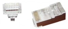 Ühendus Gembird LC-PTF-01, 10 tk, läbipaistev