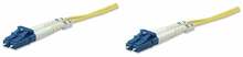 Optiline kaabel Intracom Techly LC/LC 9/125, 1 m, kollane