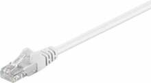 Võrgukaabel Goobay 68501, Cat5e, U/UTP, 1 m, valge