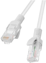 Võrgukaabel Lanberg PCU6-20CC-0200-S, Cat6, U/UTP, 2 m, hall