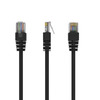 Võrgukaabel Gembird PP12-5M/BK, Cat5e, UTP, 5 m, must