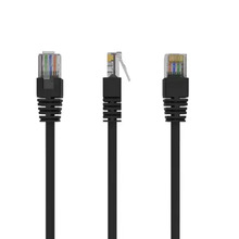 Võrgukaabel Gembird PP12-5M/BK, Cat5e, UTP, 5 m, must