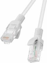 Võrgukaabel Lanberg PCU5-20CC-0300-S, Cat5e, U/UTP, 3 m, hall