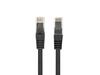 Võrgukaabel Lanberg PCU6-10CU-0100-BK, Cat6, UTP, LSZH, 1 m, must
