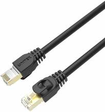 Võrgukaabel Unitek C1815EBK, Cat7, S/FTP, 20 m, must