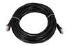 Võrgukaabel Extralink EX.7591, Cat5e, F/UTP, 10 m, must
