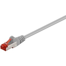 Võrgukaabel Goobay CAT6 S/FTP, RJ45, 1 m, hall