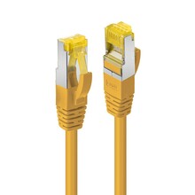 Võrgukaabel Lindy Cat6A RJ45 S/FTP, 0,3 m, kollane