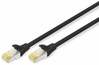 Võrgukaabel Digitus DK-1644-A-030/BL, Cat6A, S-FTP, 3 m, must