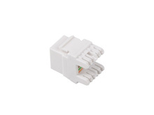 Keystone moodul Lanberg KSU6-1000, Cat6, UTP, RJ45 to LSA, 180, valge