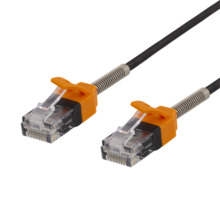 Võrgukaabel Deltaco GAM-036, Cat6a, U/UTP, 500MHz, 2 m, must