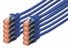 Võrgukaabel Digitus DK-1644-0025-B-10, Cat6, S/FTP, 0,25 m, sinine