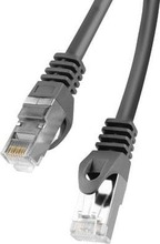 Võrgukaabel Lanberg PCF6-10CC-1500-BK, Cat6, FTP, 15 m, must
