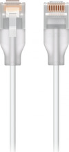 Võrgukaabel Ubiquiti UACC-Cable-Patch-EL-8M-W, Cat6, 8 m, valge