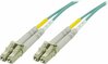 Optiline kaabel Deltaco LCLC-612, LC-LC, 50/125, OM3, duplex, multimode, 12 m