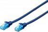 Võrgukaabel Digitus SIEACTPAT0017, Cat5e U/UTP, PVC, 2 m, sinine