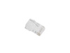 RJ45 pistikud Lanberg PLU-6000EZ, CAT6 UTP, 8P8C, 100 tk, läbipaistev