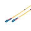 Valguskaabel Digitus DK-2933-03, LC/LC, Singlemode OS2, duplex, 3 m, kollane
