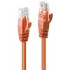 Võrgukaabel Lindy Cat6 U/UTP, RJ45 M/M, 0.3 m, oranž
