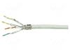 Võrgukaabel Logilink S/FTP Cat6, PVC, 100 m, valge