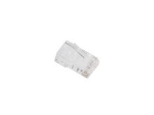RJ45 pistikud Lanberg PLU-6000EZ, CAT6 UTP, 8P8C, 100 tk, läbipaistev