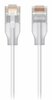 Võrgukaabel Ubiquiti UACC-Cable-Patch-EL-0.3M-W, Cat6, 0.3 m, valge