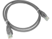 Võrgukaabel Alantec KKU5SZA0.25, Cat5e, U/UTP, 0.25 m, hall