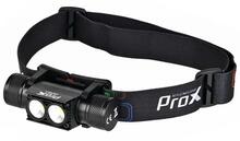 Esituli ProX Aries II, 2xCREE XM-L2, 1100Lm, USB, must