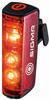 Tagatuli Sigma Blaze RL LED Flash + Brake Light, must/punane