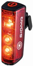 Tagatuli Sigma Blaze RL LED Flash + Brake Light, must/punane