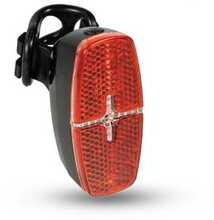 Jalgratta tagatuli Extra Digital LED, 10497311, 2xAAA, IPX5, must/punane