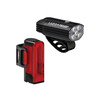 Jalgrattatulede komplekt Lezyne Fusion Drive Pro 600+ Strip Drive 300+, satin black