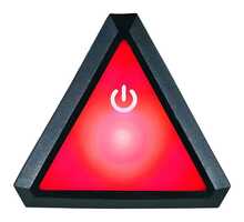 Kiivri lamp Uvex Quatro LED, XB043, punane