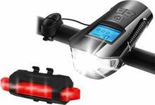 Jalgrattatulede komplekt LTC PS koos arvestiga, 1 x LED SMD 10W 1000lm, 5 x LED SMD 50lm, 1200/300mAh aku