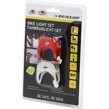 Jalgratta tulede komplekt Dunlop Deluxe LED, 2 tk, silikoon