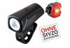 Jalgrattatulede komplekt Sigma Buster 150 & Nugget Flash LAMR296, must/punane, 2 tk