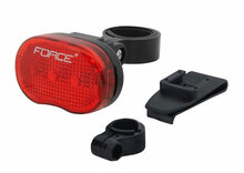 Tagumine rattatuli FORCE TRI, 3LED, 3 funktsiooni